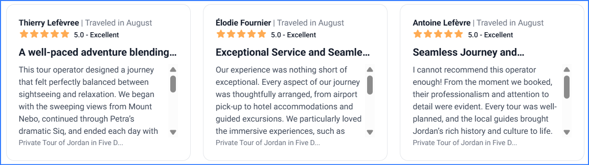 Der beste und führende Reiseveranstalter und das beste Reisebüro in Jordanien